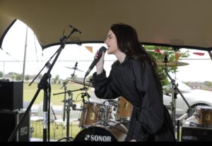 Dayna Jaxx at Garageland Galaxyz at Cruinniu na nog 2025 Dunlaoire Rathdown Coco