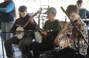 Comhaltas at Garageland Galaxyz at Cruinniu na nog 2025 Dunlaoire Rathdown Coco